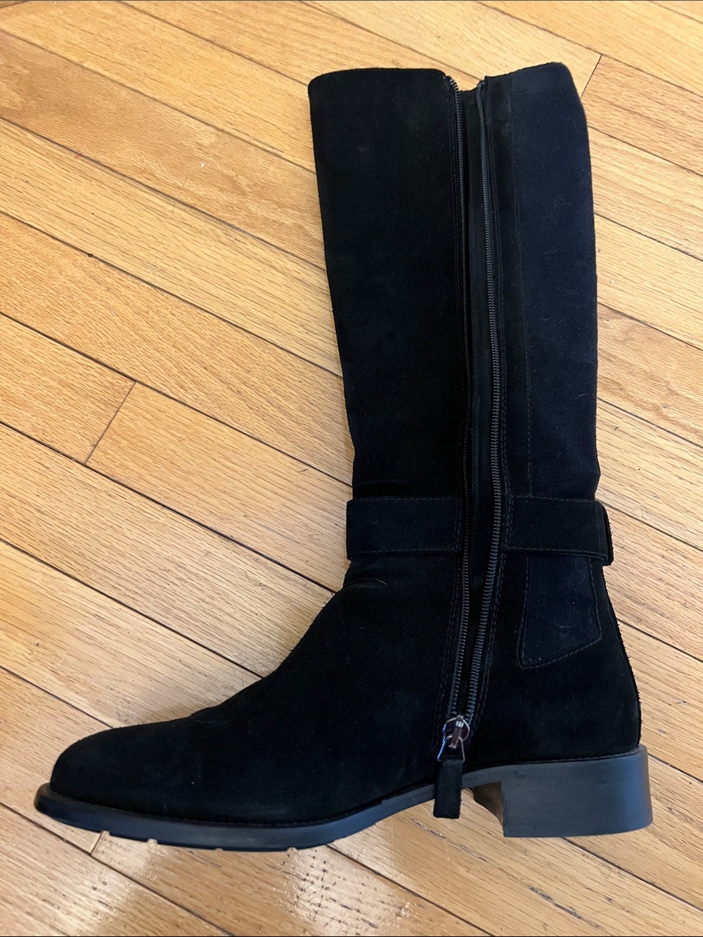 Aquatalia Giada Suede Riding Boots - Picture 12 of 16